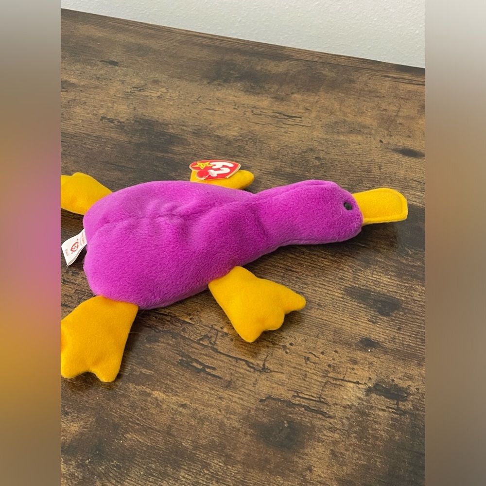 Ty Beanie Baby * Patti the Platypus * Date of birth: Jan 6, 1993 * - Picture 5 of 7